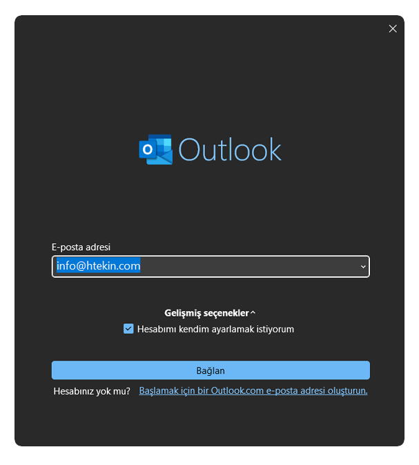 Outlook 365’e Gmail Hesabınızı Ekleyin