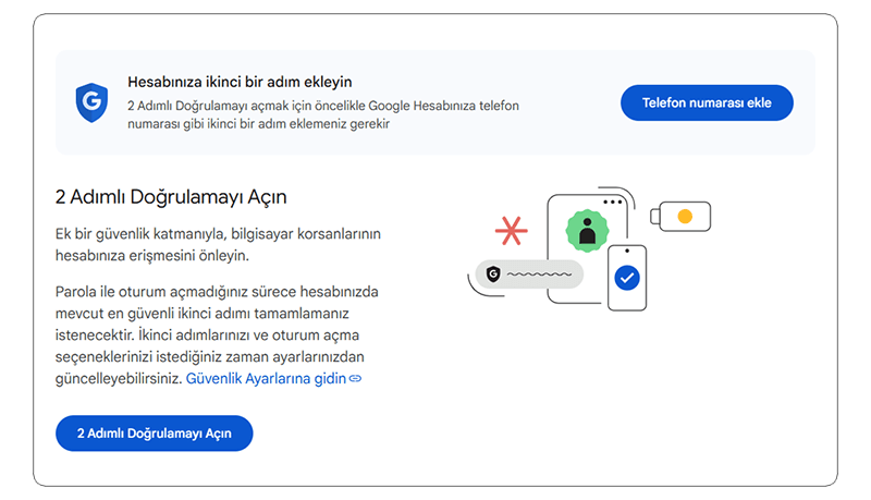 2 Adımlı Doğrulama Nedir